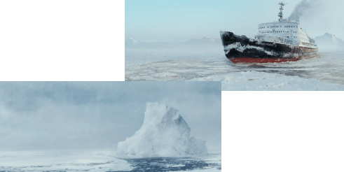 アイスブレイカー 超巨大氷山崩落